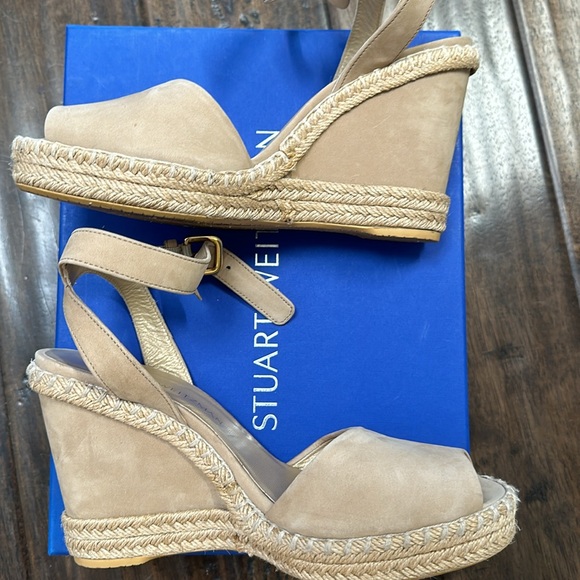 Stuart Weitzman wedge- EUC 7.5 - Picture 8 of 8